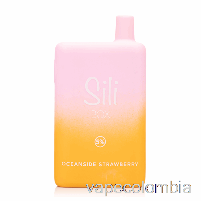 Kit Vape Completo Sili Box 6000 Desechable Oceanside Fresa